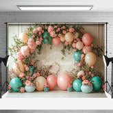 Lofaris Noble Sweet Floral Balloon Arch Wedding Backdrop
